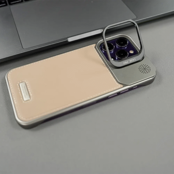 PU Leather Magnetic Phone case for iPhone - Image 4