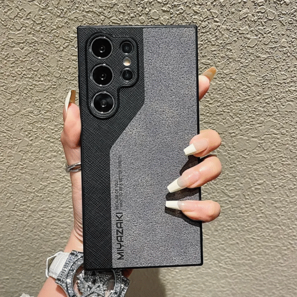 Premium Miyazaki Textured Shield Case for Samsung