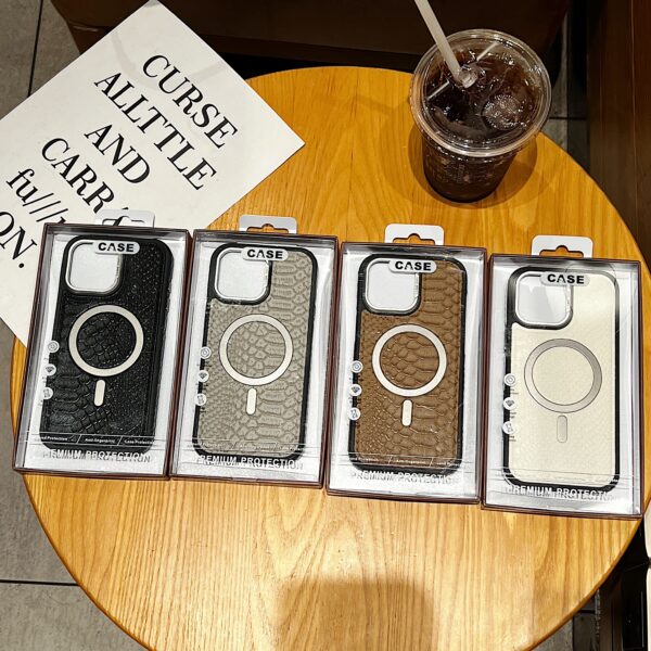 Leather Case for iPhone 16