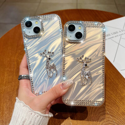 Luxury Mriga Charm Diamond iPhone Cover for iPhone 16/16pro