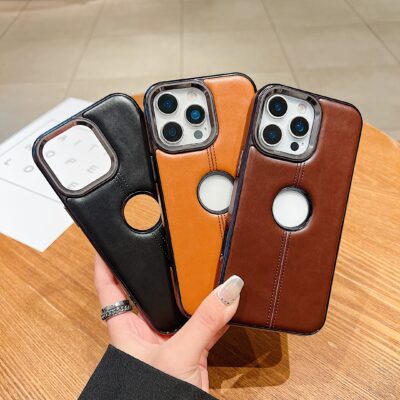 Retro Grip Premium Leather Phone Case