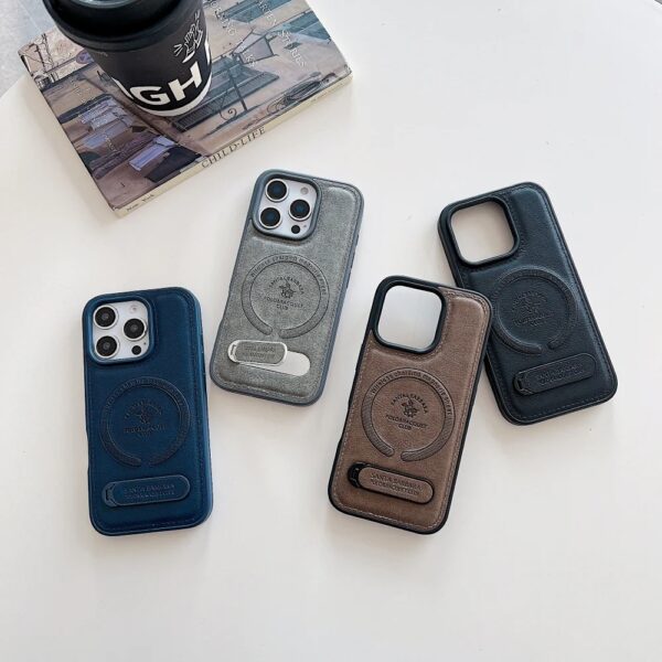 PU Leather Case for iPhone 16