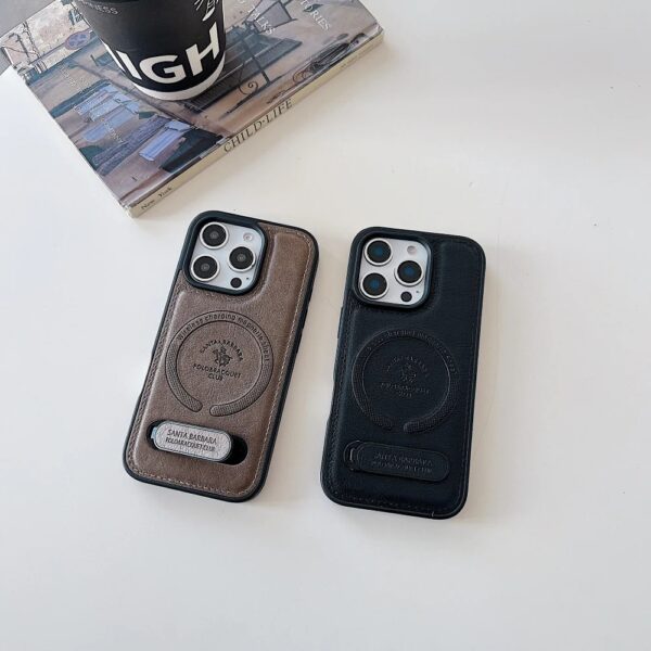 PU Leather Case for iPhone 16
