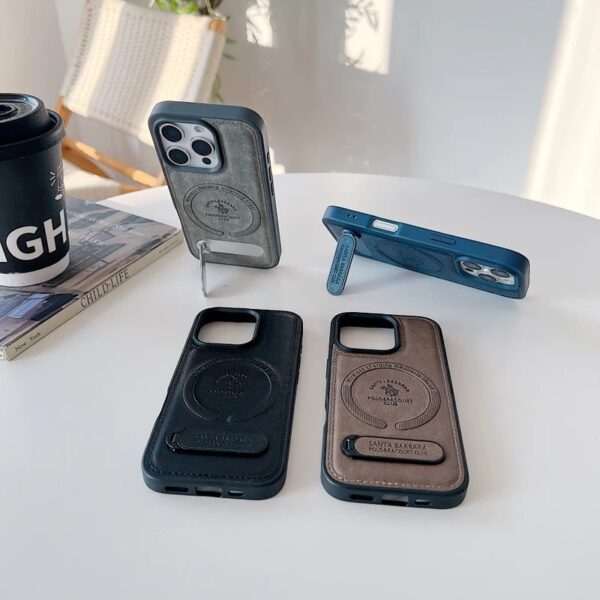 PU Leather Case for iPhone 16